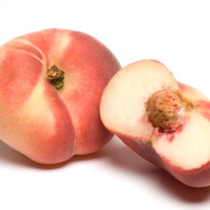 Pêches Blanches Plates  (4 fruits)