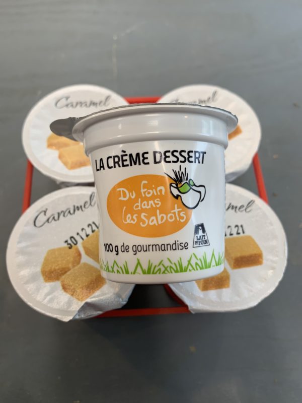 Crème dessert BIO - Caramel