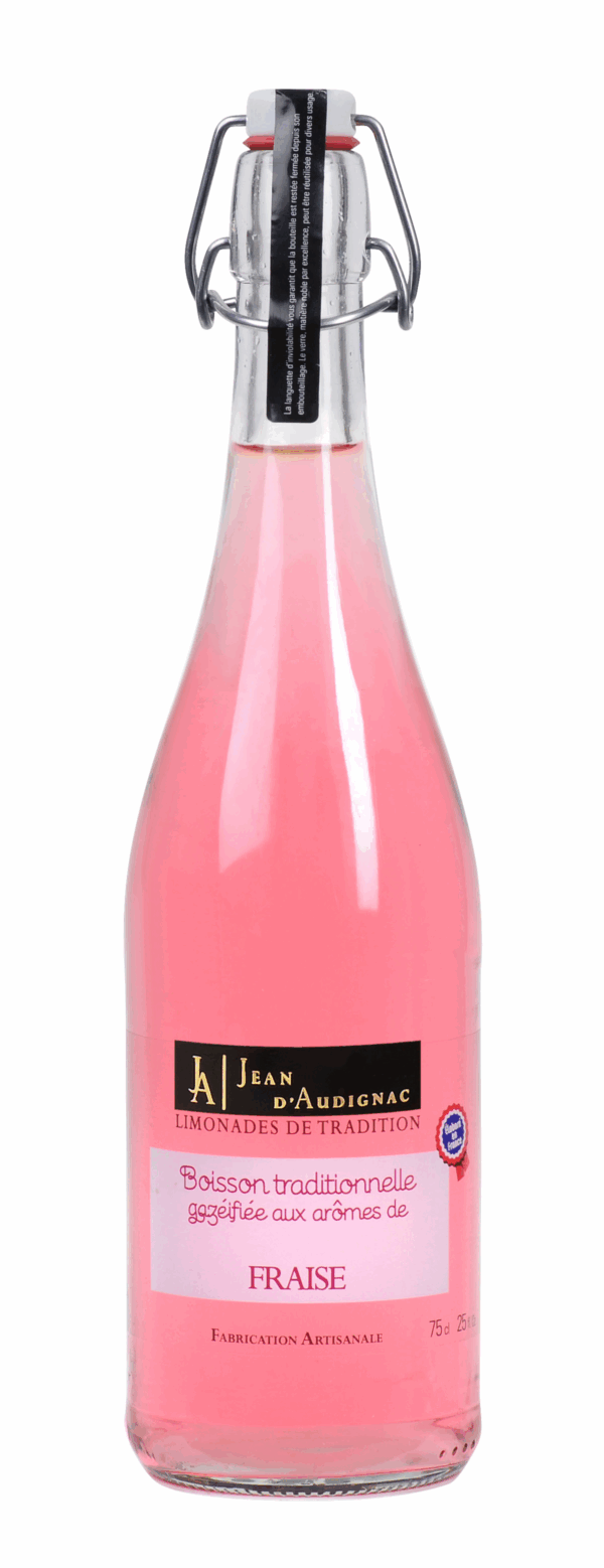 Limonade artisanale - Fraise