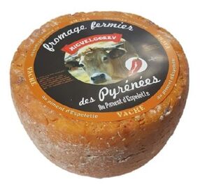 Tomme fermière au piment d’Espelette