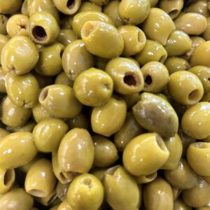 Olives natures dénoyautées