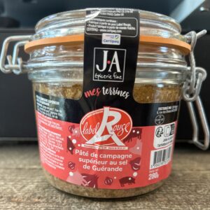 Pâte de Campagne au sel de Guérande - Label Rouge